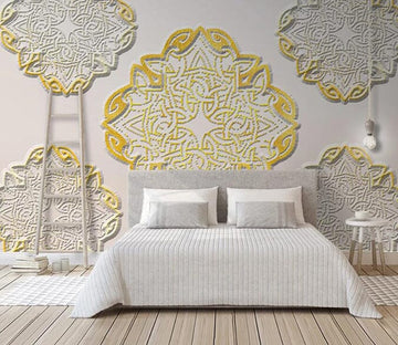 3D Carved Pattern 3021 Wall Murals Wallpaper AJ Wallpaper 2 