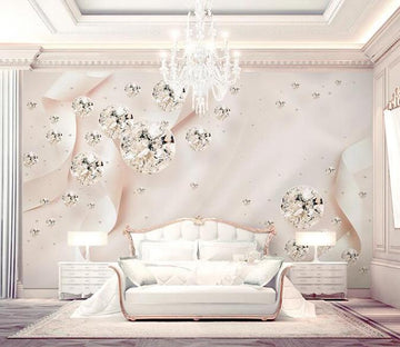 3D Round Crystal 1153 Wall Murals Wallpaper AJ Wallpaper 2 
