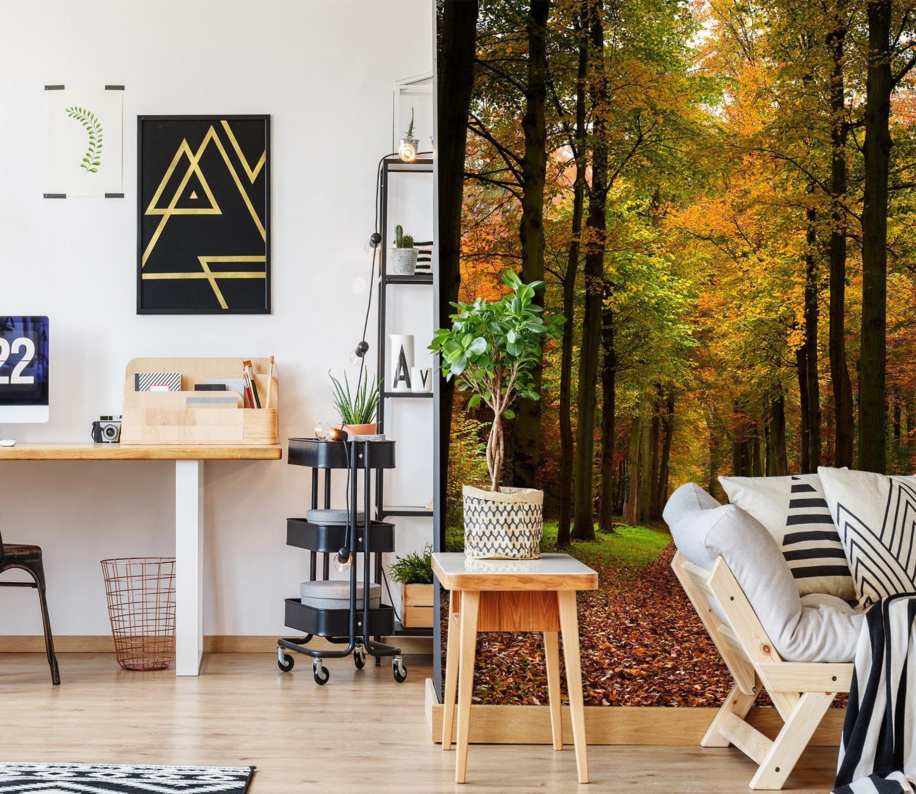3D Autumn Landscape 1552 Wall Murals Wallpaper AJ Wallpaper 2 