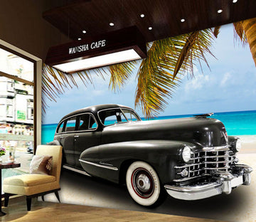 3D Coconut Vehicle 407 Vehicle Wall Murals