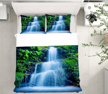 3D Waterfall 15090 Bed Pillowcases Quilt