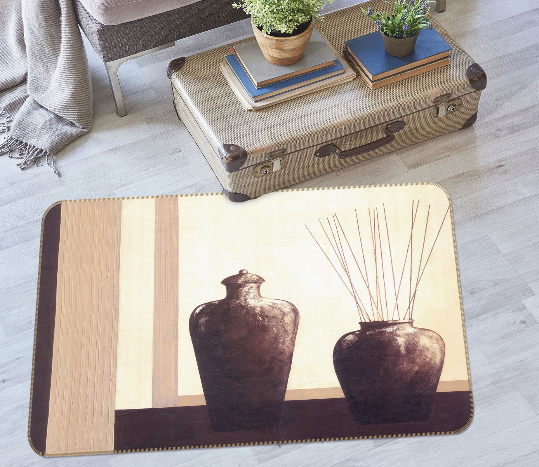 3D Bottle 32052 Non Slip Rug Mat