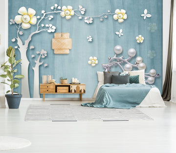 3D Carving Flowers 1486 Wall Murals Wallpaper AJ Wallpaper 2 
