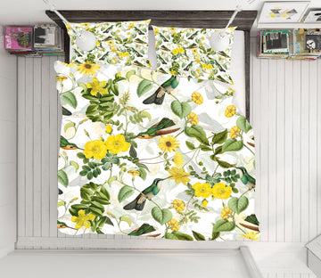 3D Sunflower Bird 173 Uta Naumann Bedding Bed Pillowcases Quilt Quiet Covers AJ Creativity Home 