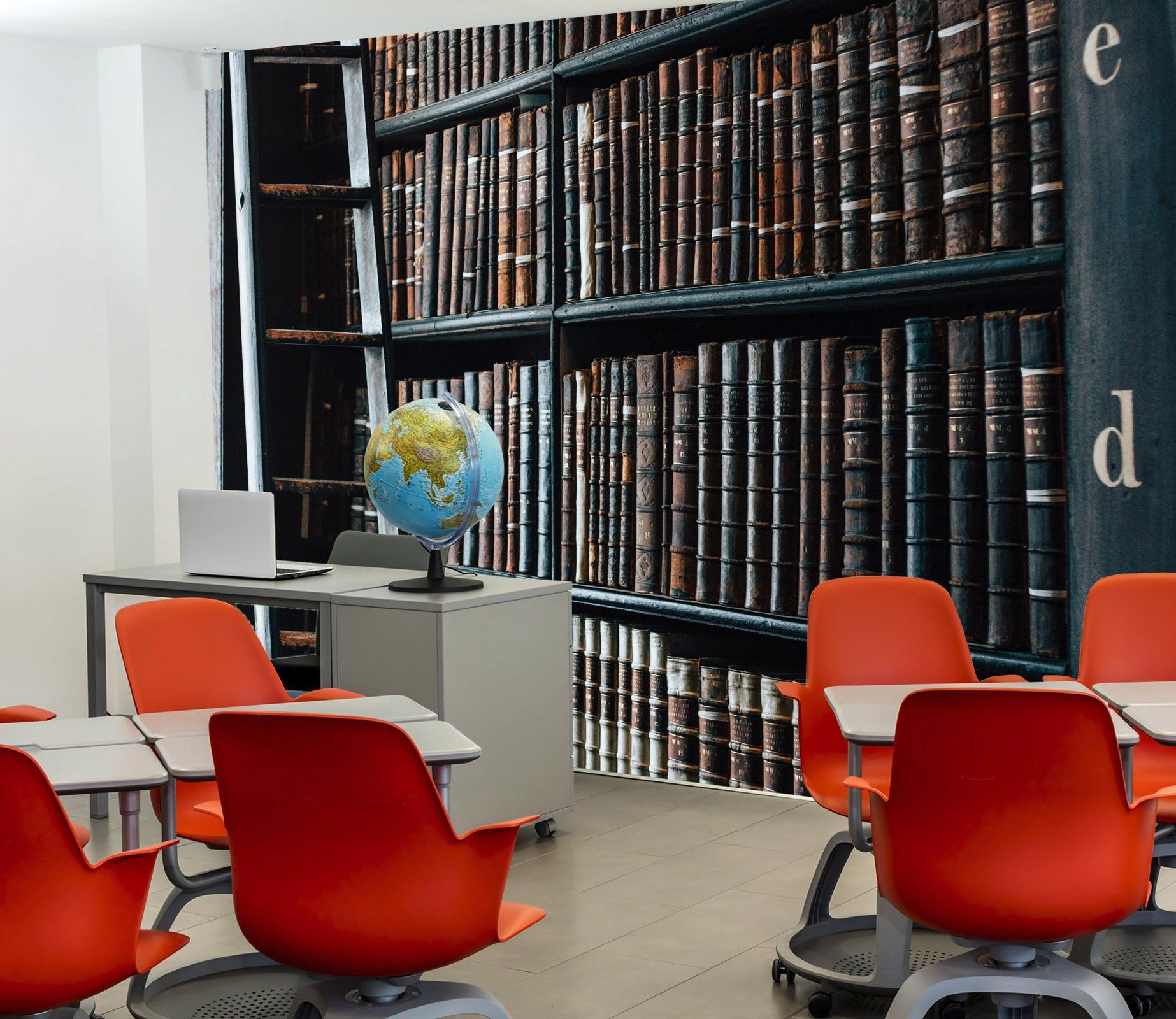 3D bookshelves 13 Wall Murals Wallpaper AJ Wallpaper 2 