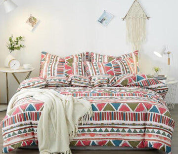 3D Color Totem 15062 Bed Pillowcases Quilt