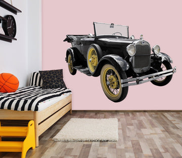 3D Oldtimer BLACK 0211 Vehicles Wallpaper AJ Wallpaper 