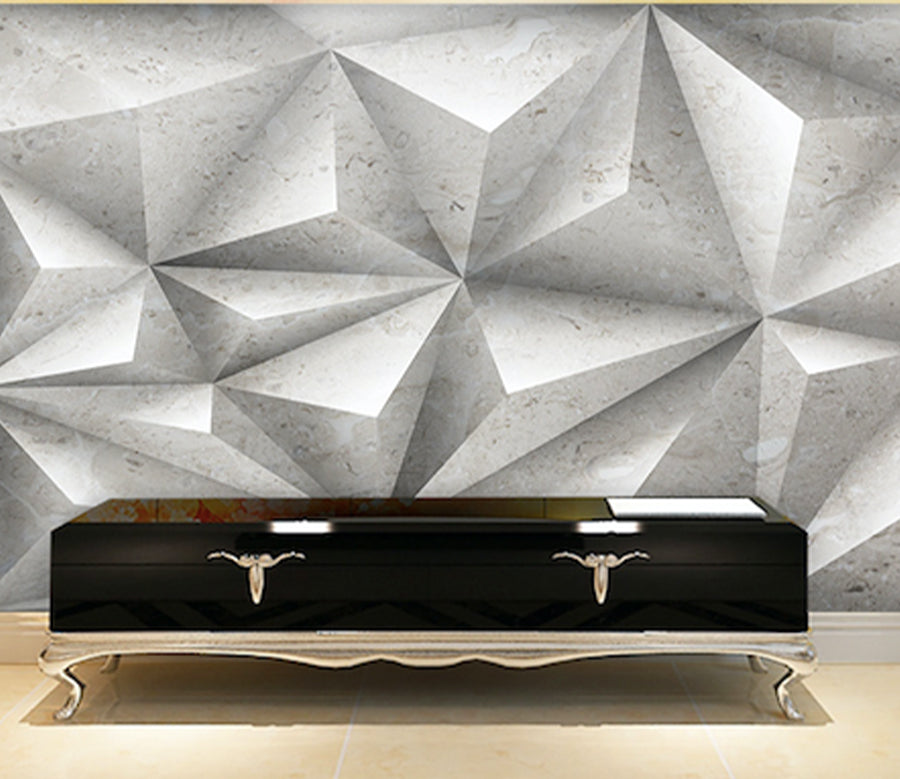 3D Bump Triangle WG188 Wall Murals