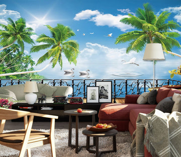 3D Clear Sky 1416 Wall Murals Wallpaper AJ Wallpaper 2 