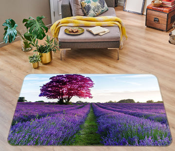3D Lavender 36088 Non Slip Rug Mat