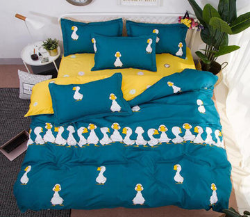 3D A Lot Of Geese 3061 Bed Pillowcases Quilt