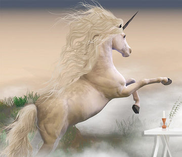 3D White Unicorn 1592 Wall Murals Wallpaper AJ Wallpaper 2 