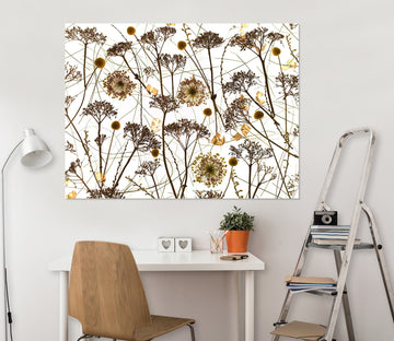 3D Dead Flower 015 Assaf Frank Wall Sticker Wallpaper AJ Wallpaper 2 