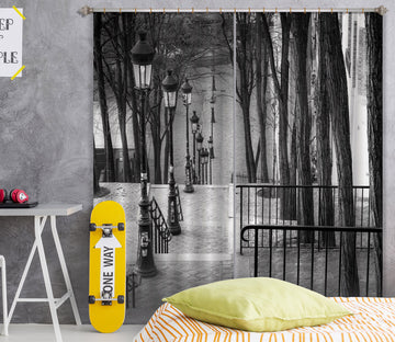 3D Street Lamp 6311 Assaf Frank Curtain Curtains Drapes