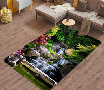3D Waterfall 26200 Non Slip Rug Mat