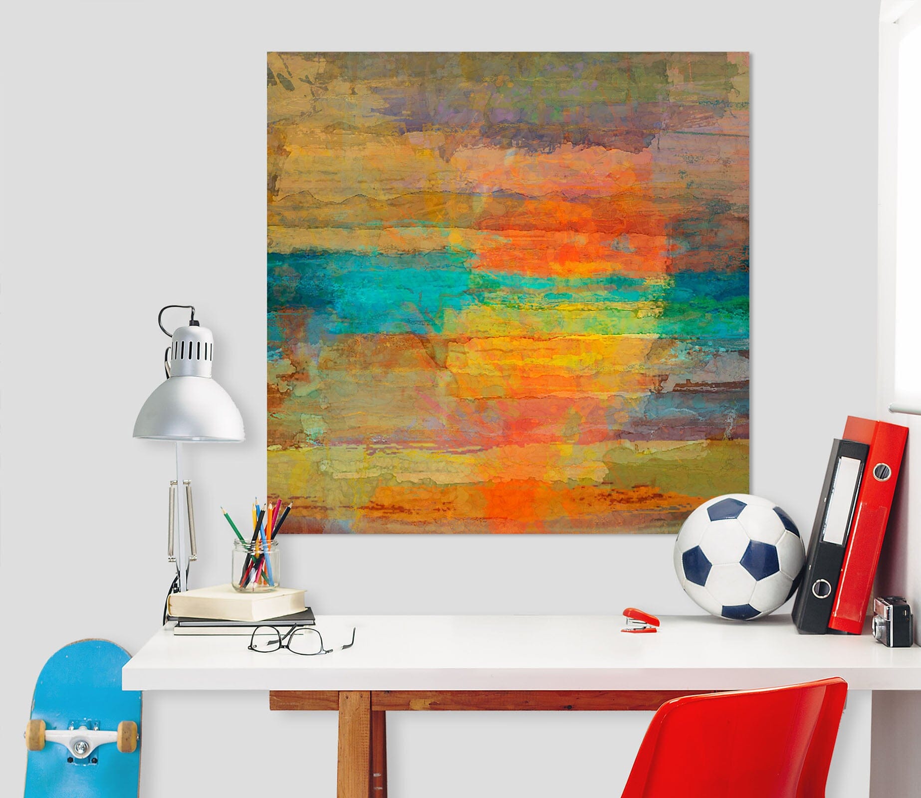 3D Sunset Sea 023 Michael Tienhaara Wall Sticker Wallpaper AJ Wallpaper 2 
