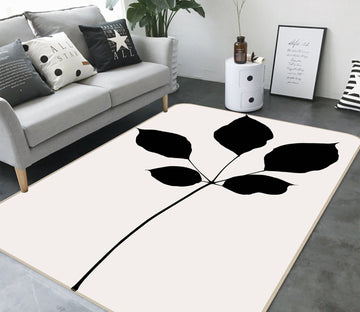 3D Swaying Leaves 1080 Boris Draschoff Rug Non Slip Rug Mat Mat AJ Creativity Home 