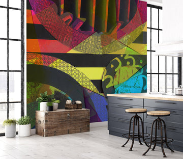 3D Black Color Texture 19122 Shandra Smith Wall Mural Wall Murals