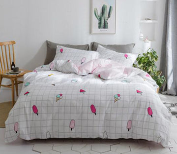 3D Popsicle 20220 Bed Pillowcases Quilt
