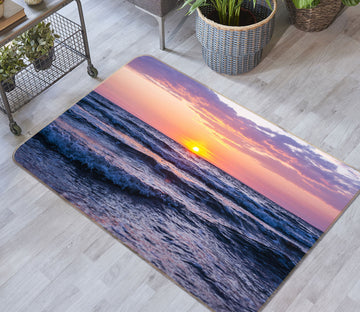 3D Sea Surface 29176 Non Slip Rug Mat