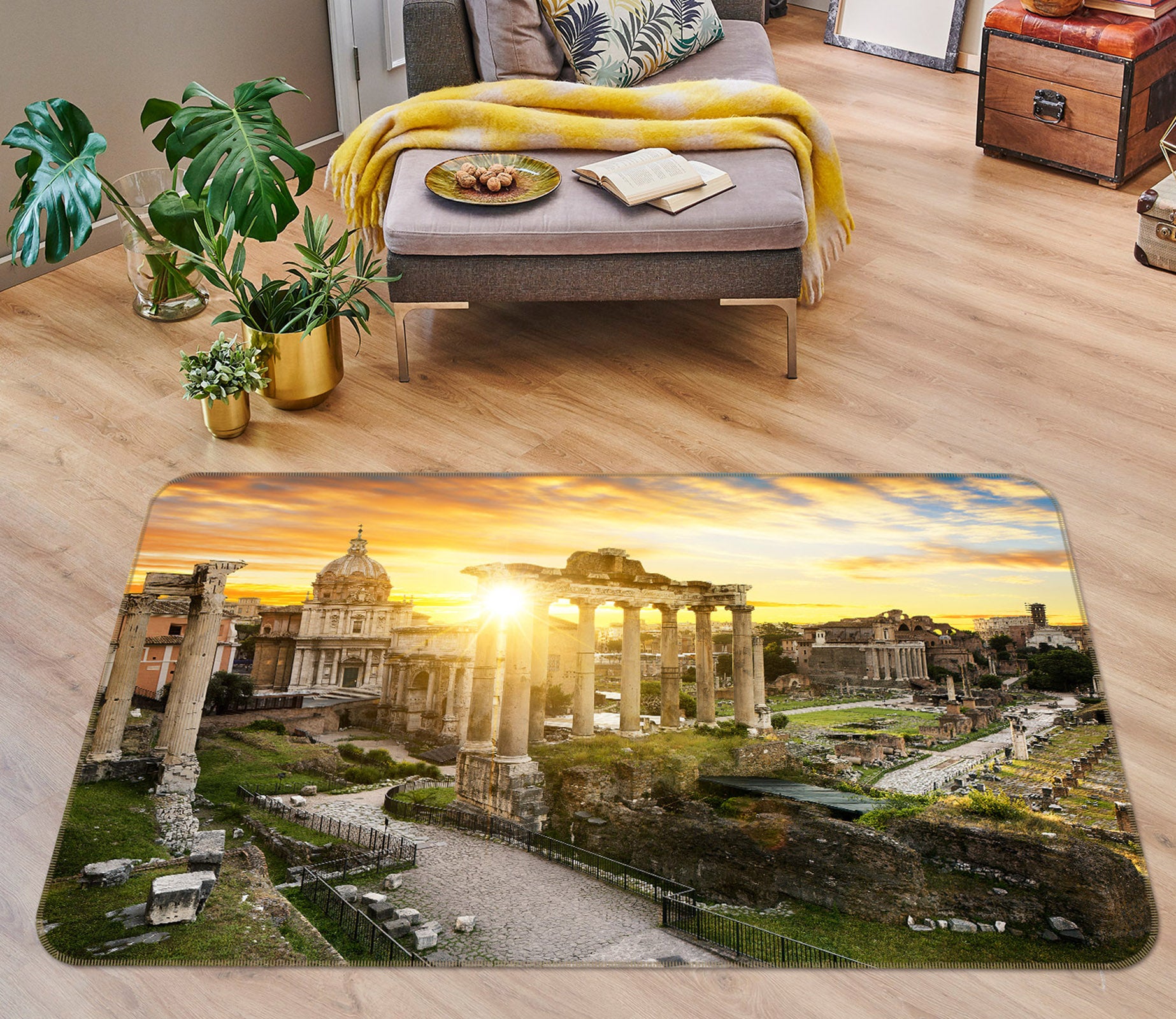 3D Building 29124 Non Slip Rug Mat