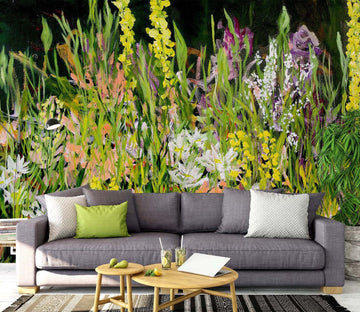 3D Colored Flowers 211 Allan P. Friedlander Wall Mural Wall Murals Wallpaper AJ Wallpaper 2 