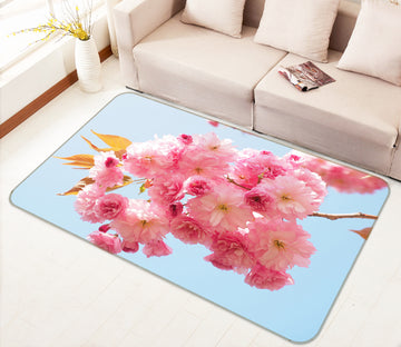 3D Cherry Blossoms 76274 Non Slip Rug Mat