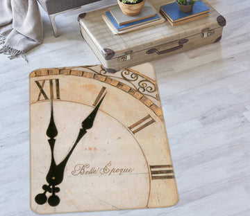 3D Clock 76137 Non Slip Rug Mat