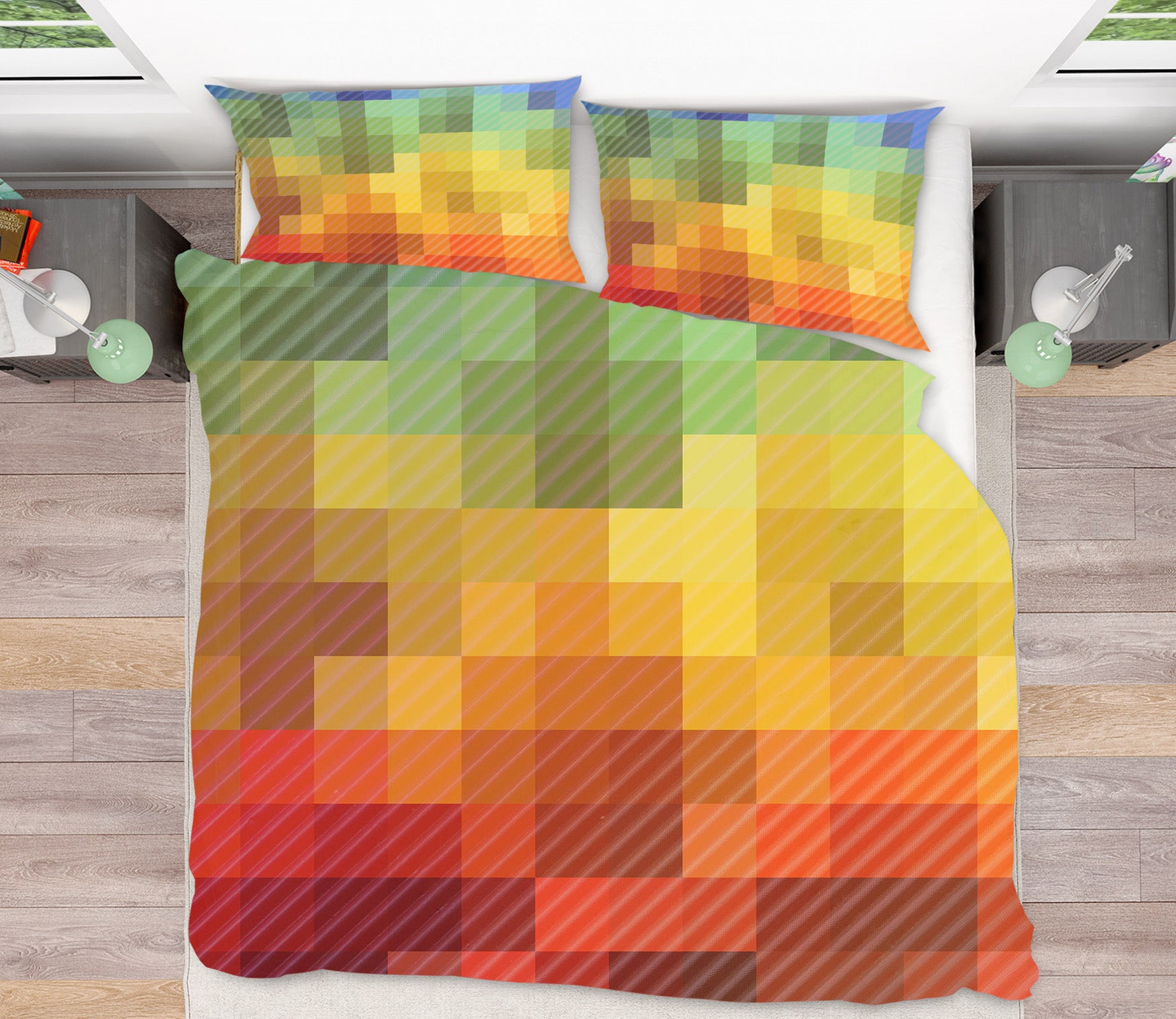 3D Color Mosaic 19129 Shandra Smith Bedding Bed Pillowcases Quilt