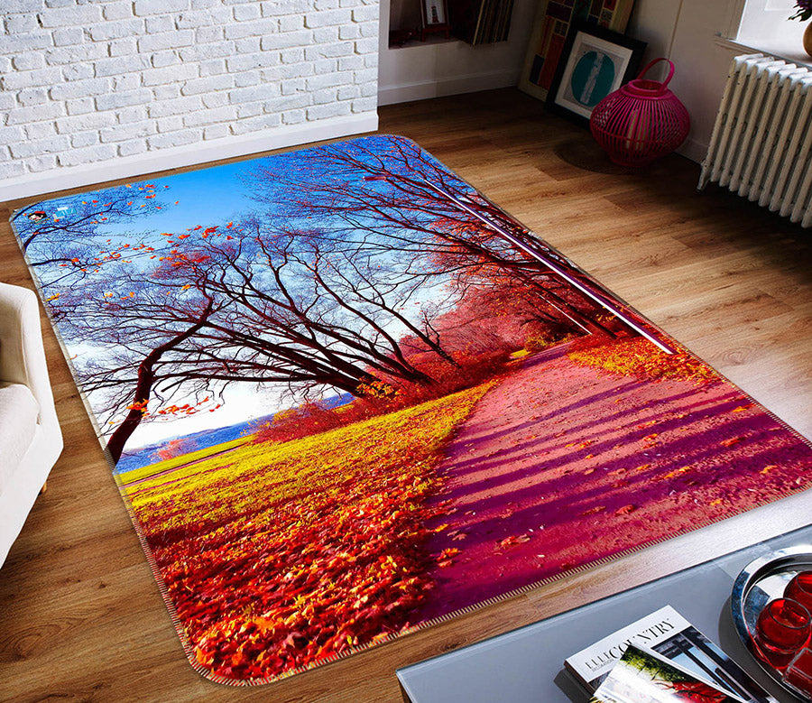 3D Tree Grass 66141 Non Slip Rug Mat