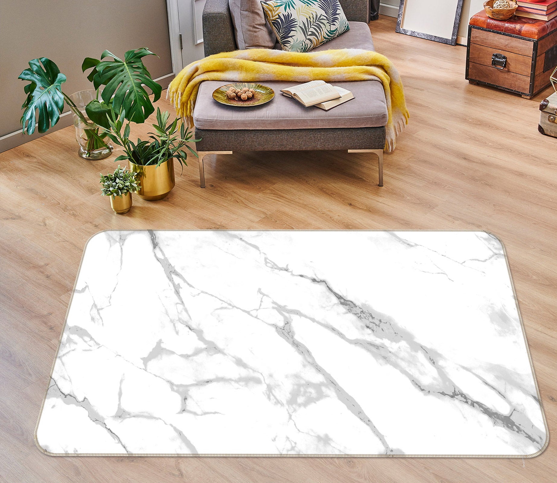 3D Marbling 34179 Non Slip Rug Mat