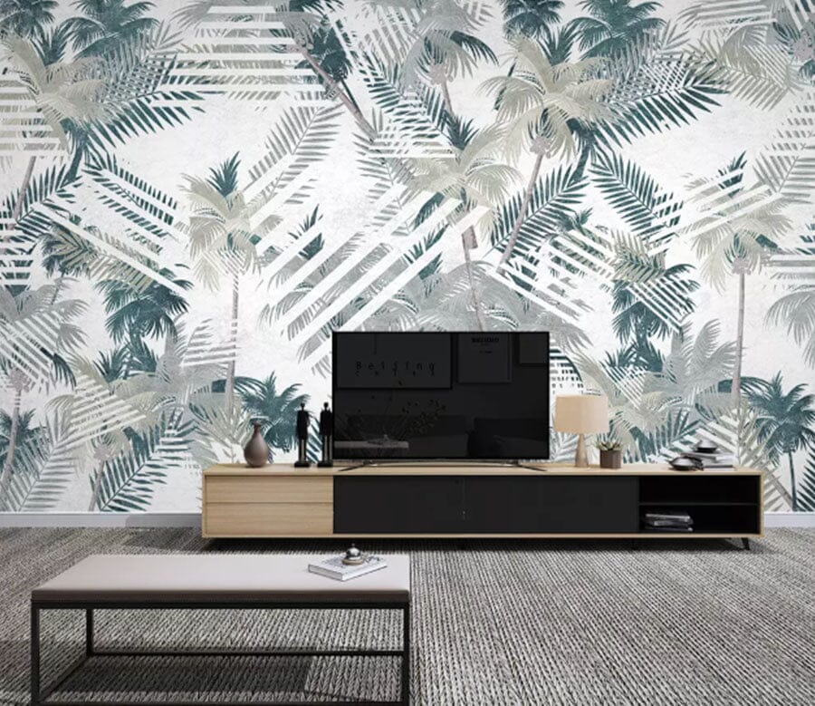 3D Light Leaves 2159 Wall Murals Wallpaper AJ Wallpaper 2 