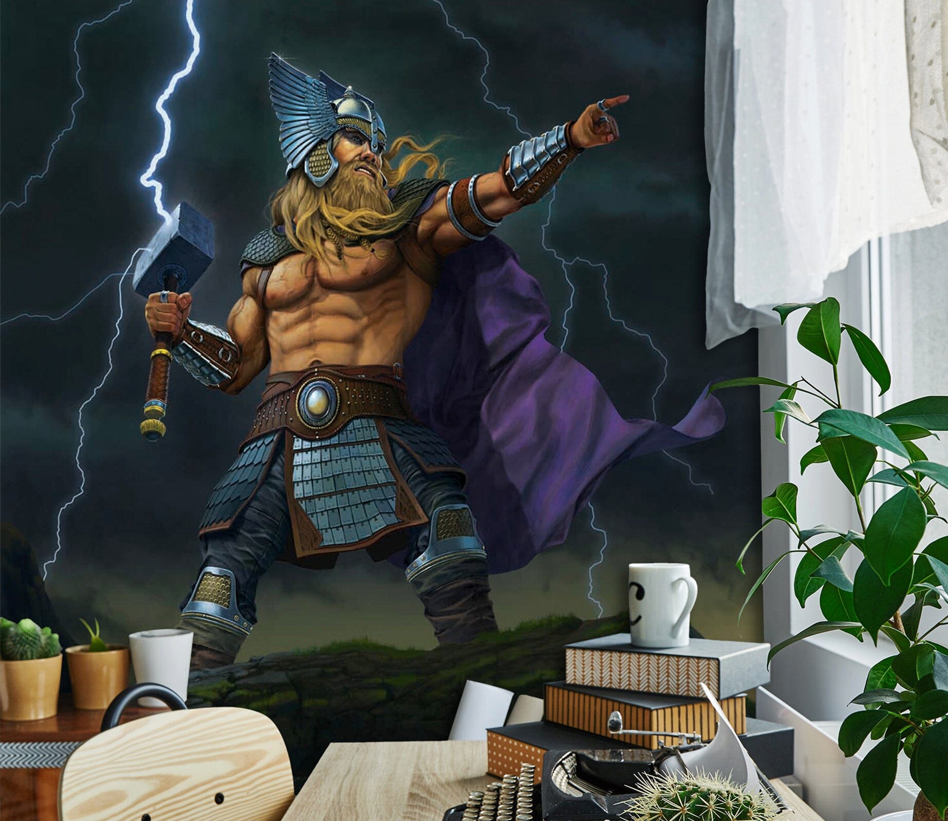 3D Robot 1557 Wall Murals Exclusive Designer Vincent Wallpaper AJ Wallpaper 2 