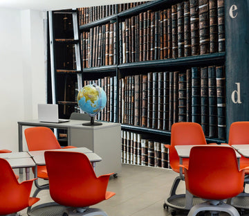 3D Vintage Bookshel 146 Wall Murals Wallpaper AJ Wallpaper 2 