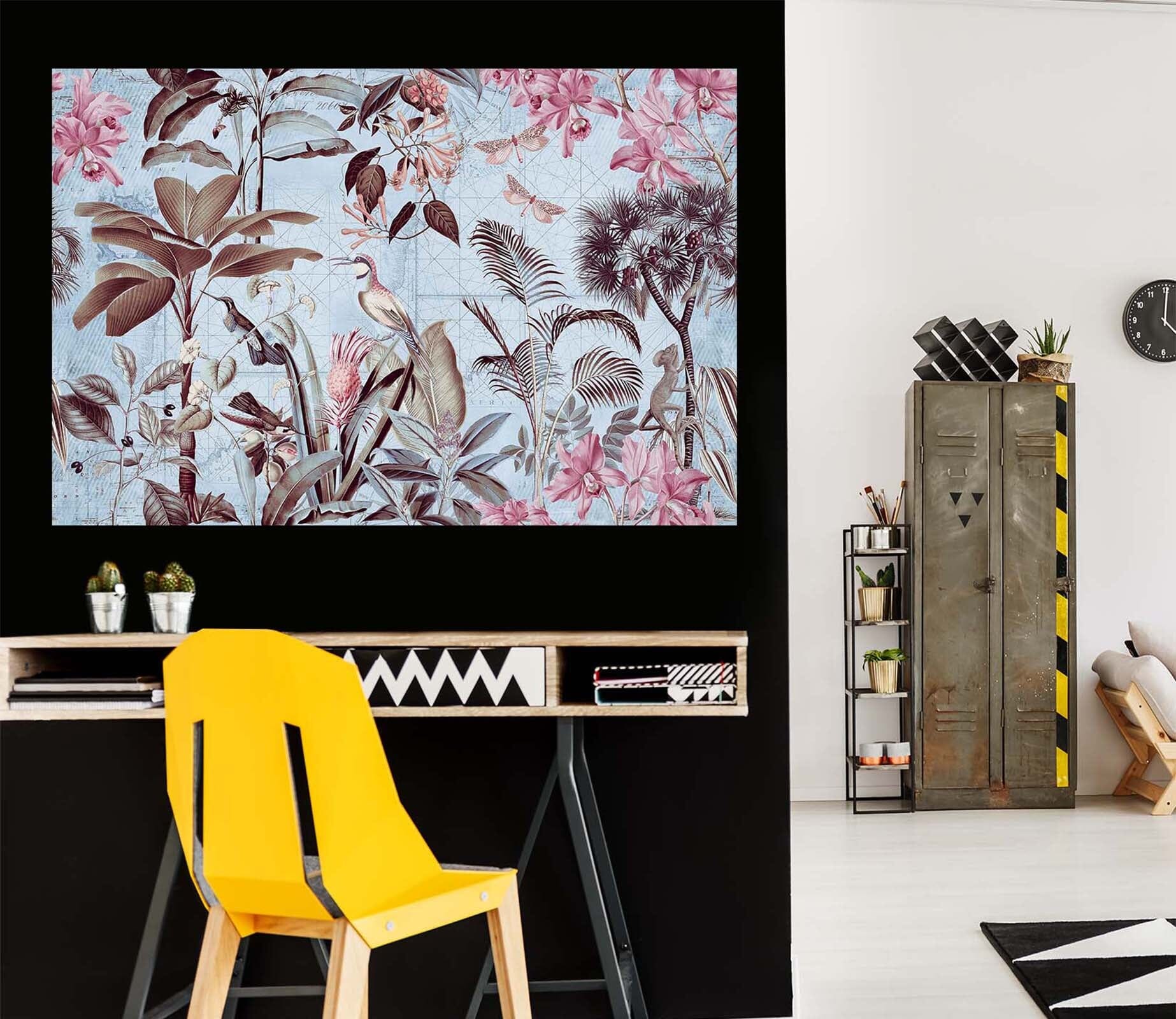 3D Flowers Birds 127 Andrea haase Wall Sticker Wallpaper AJ Wallpaper 2 