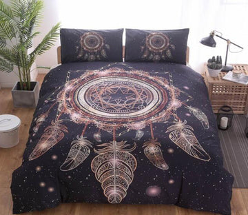 3D Starlight Dream Catcher 5060 Bed Pillowcases Quilt