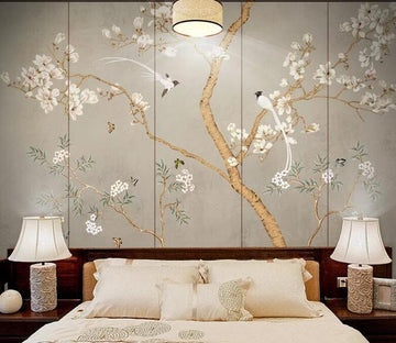 3D Branch Bird 2149 Wall Murals Wallpaper AJ Wallpaper 2 