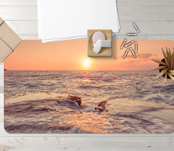 3D Sunset Spray 12422 Assaf Frank Desk Mat