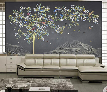 3D Colored Leaves 1096 Wall Murals Wallpaper AJ Wallpaper 2 