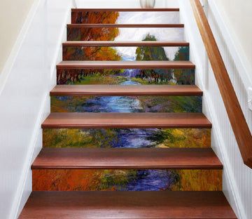 3D River Meadow Forest 104225 Michael Tienhaara Stair Risers