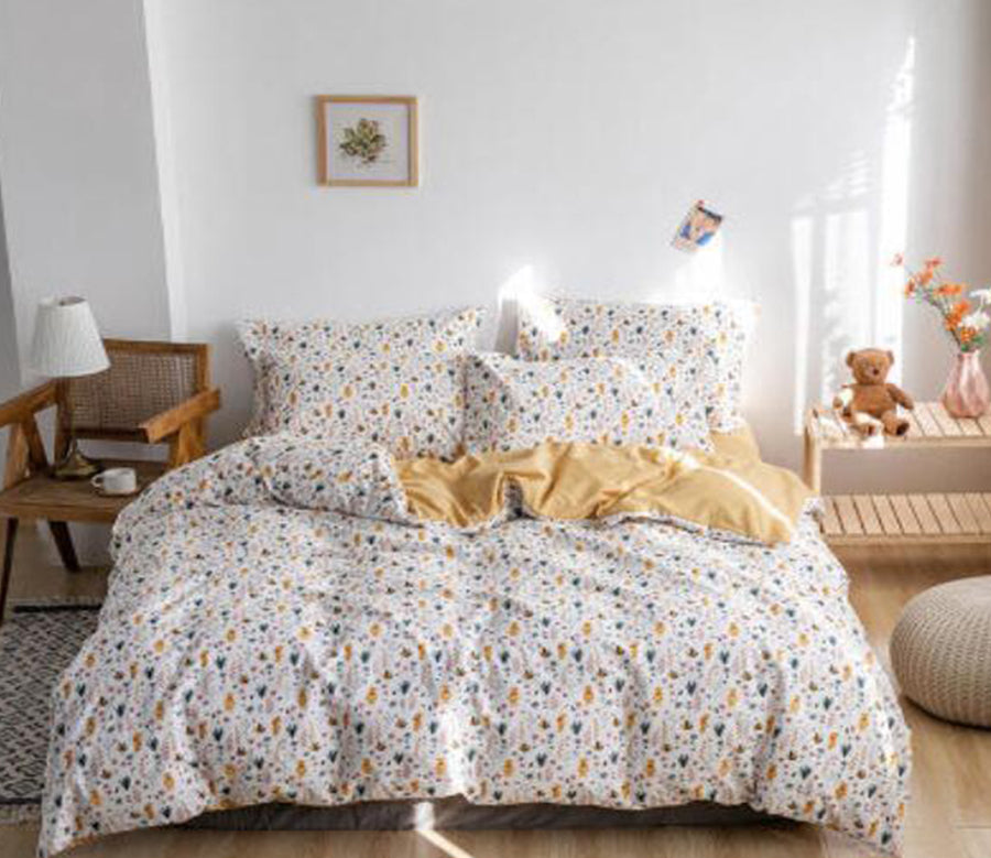 3D Small Floral 30115 Bed Pillowcases Quilt