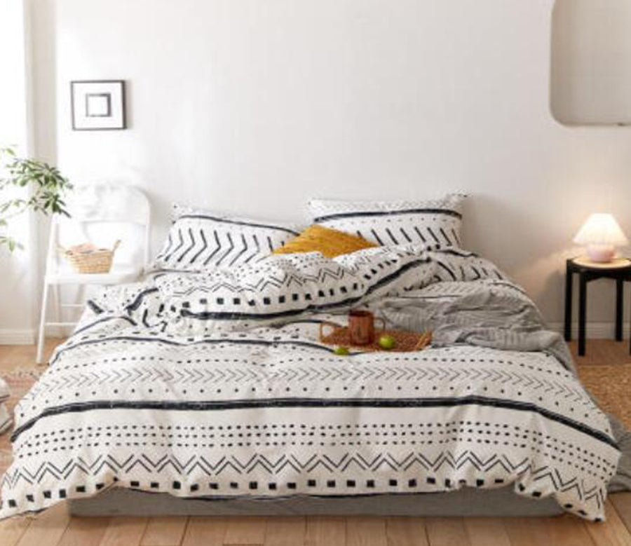3D Black Totem 16044 Bed Pillowcases Quilt