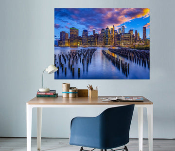 3D City Reflection 188 Marco Carmassi Wall Sticker Wallpaper AJ Wallpaper 2 