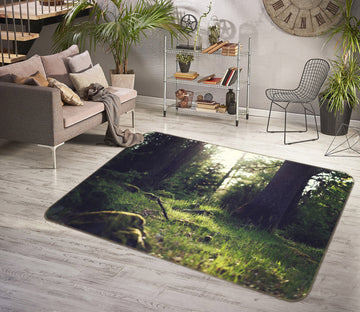 3D Grass Tree 36134 Non Slip Rug Mat