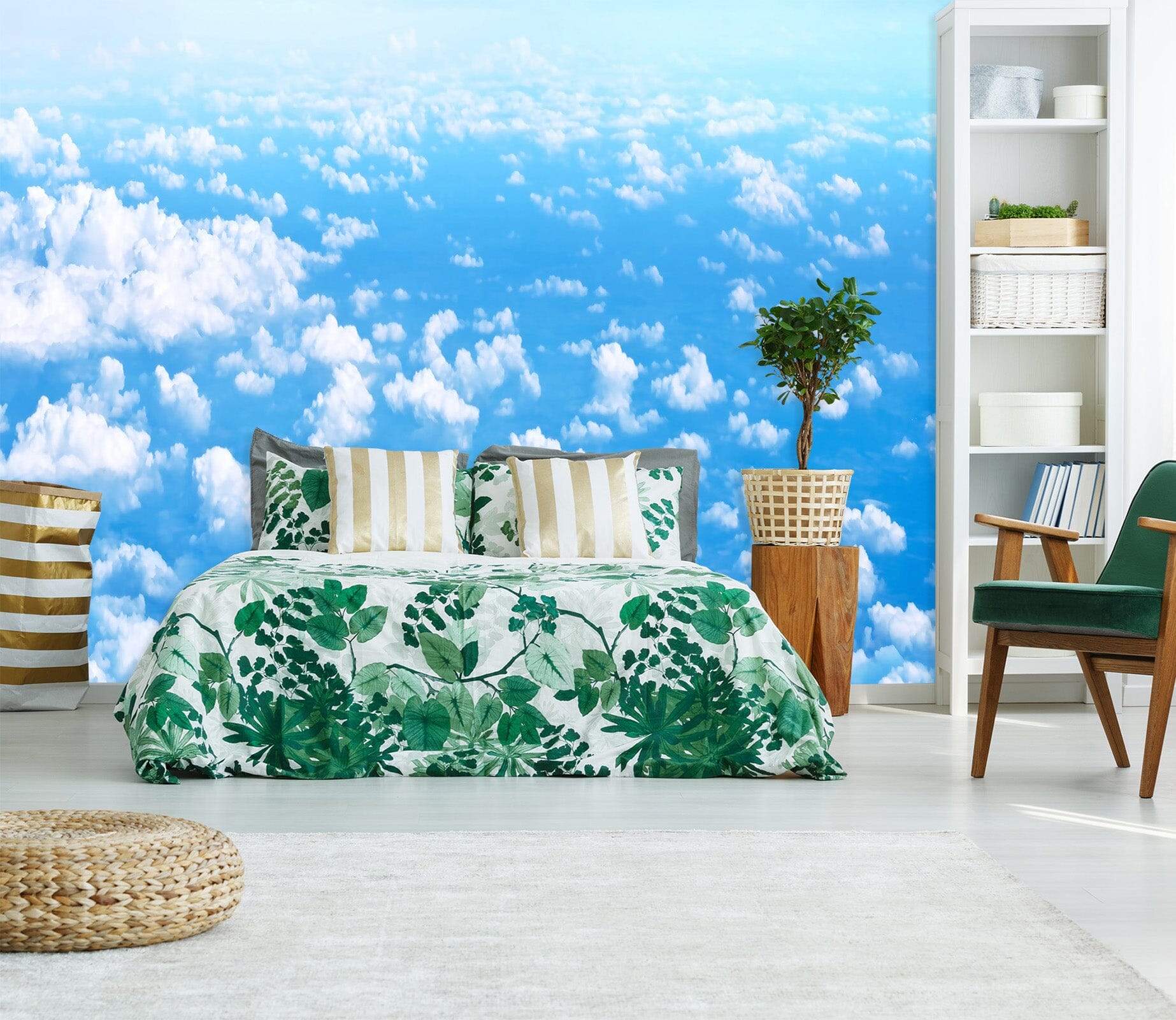 3D Blue Sky 1643 Wall Murals Wallpaper AJ Wallpaper 2 