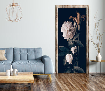 3D Flowers 25184 Door Mural