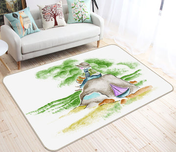 3D Girl Stone 33127 Non Slip Rug Mat
