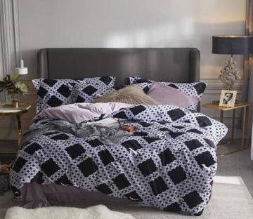 3D Rhombus 20011 Bed Pillowcases Quilt