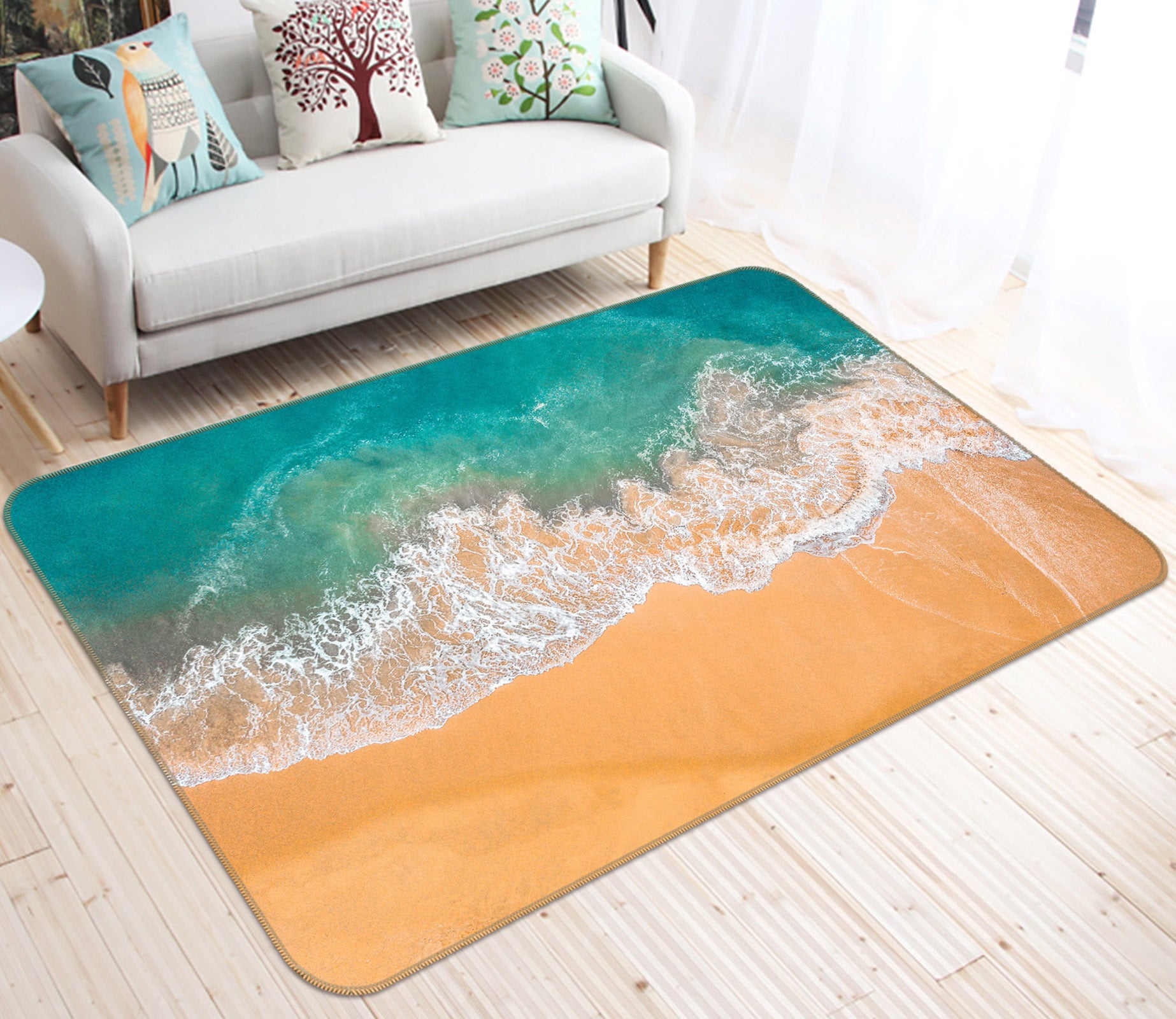 3D Seaside 29142 Non Slip Rug Mat