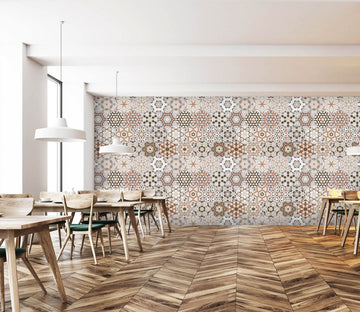 3D Vintage Mosaic 035 Marble Tile Texture Wallpaper AJ Wallpaper 2 